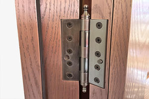 Villa robuste de luxe <span class=keywords><strong>Porte</strong></span> <span class=keywords><strong>d</strong></span>'<span class=keywords><strong>entrée</strong></span> avant étanche au soleil Portes de sécurité en métal et cuivre Poteau de tête de <span class=keywords><strong>porte</strong></span> extérieure de haute qualité pour l'extérieur - Product Image 5