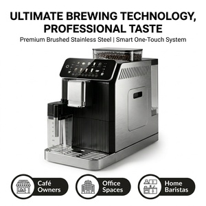 Professional Fully Automatic Bean to <b>Cup</b> <b>Espresso</b> Machine with Touch Screen One Touch Cappuccino Latte Coffee Maker for Home - Product Image 4