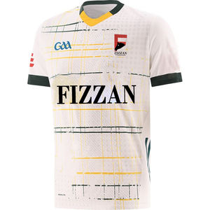 Jerseys de lanzamiento gaélico de la mejor calidad de Fizzan International, camiseta de fútbol gaélico GAA, camiseta hecha de poliéster, entretenimiento deportivo - Product Image 1