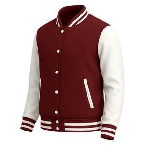 Chaqueta gruesa de cuero original abotonada para hombre - Product Image 5