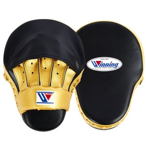 Gran Venta de manoplas de boxeo ganadoras de alta calidad, diseño de logotipo personalizado, almohadillas de enfoque curvas impresas, manoplas de boxeo, almohadillas de enfoque - Product Image 1