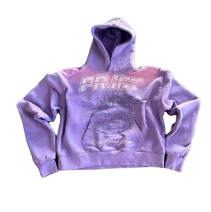 Sudadera con Capucha Extra Grande de Invierno para Hombre, 100% Algodón de Alta Calidad, Estilo Vintage, Lavado Ácido, Aspecto Desgastado, Gráfico Personalizado - Product Image 1