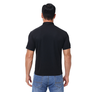 Polo de hombre al por mayor de fabricante, diseño clásico antibacteriano sensible al hielo, adecuado para negocios y polos - Product Image 3