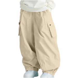 Pantalones de esquí de Hip Hop transpirables para hombre, nuevos pantalones sueltos de pierna ancha personalizados, pantalones deportivos para exteriores - Product Image 1