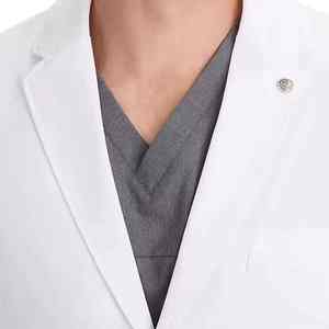 Blouse de laboratoire blanche à manches longues de qualité supérieure, coupe confortable, avec poches spacieuses, vêtements de protection médicale - Product Image 5