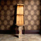 Traditional WOODEN BOOKSHELF <b>Vintage</b> Bookshelf handcrafted elegance living room Mix & Match Decor - MOQ 1 Container Only - Product Image 2