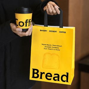 Túi cà phê tùy chỉnh Kraft phẳng xử lý tùy chỉnh bán buôn nâu cho món quà cup tùy chỉnh thực hiện Kích thước giá rẻ Vàng túi giấy - Product Image 3