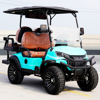 Voiturette de golf électrique à énergie nouvelle avec toit pare-brise, configuration personnalisée, homologuée pour la route (LSV), pour importateurs mondiaux