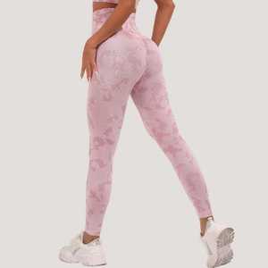 Fabricante Proveedor Gimnasio Fitness Leggings Mujer Sporty Fitness Wear Transpirable Mujer Activewear Pantalones de yoga - Product Image 3