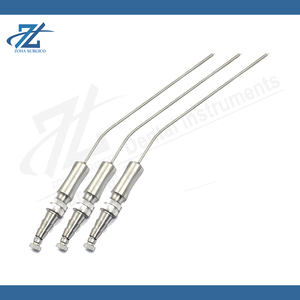 Cánula de Succión Manual Frazier, Tubo Quirúrgico de 6 Pulgadas con Punta Angulada de 4.25 Pulgadas, Instrumento de Succión Quirúrgica de 2 mm, Fabricación en Pakistán - Product Image 3