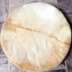 ปากีสถานทำกลองผิวขายส่งราคาหัวกลองหัวกลองหนังแกะทำจากหนังแพะ18 "ผิวหนัง bodhran - Product Image 2