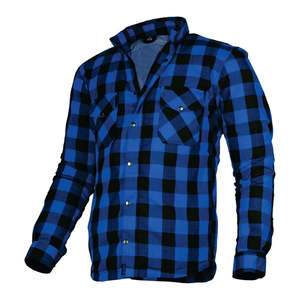 Chemise de course moto unisexe en tissu flanelle % polyester, manches longues, fermeture éclair, bouton, protection de la poitrine, OEM, été, coupe-vent - Product Image 5