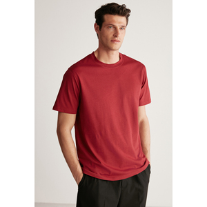 GRIMELANGE RUDY T-Shirt Basic da Uomo in Cotone Organico 100% Traspirante con Collo Rotondo Alan Ic Gostermeyen - Product Image 3