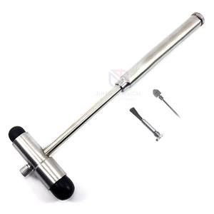 Martillo de Reflejos Manual Ligero de Acero Inoxidable, Directo de Fábrica, Herramienta de Diagnóstico Médico de Alta Calidad y Duradera para Exámenes Clínicos - Product Image 2