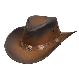 Sombrero de vaquero de ala ancha triturable de gamuza personalizado Unisex cuero trenzado ecológico ligero invierno al aire libre agricultura y viajes - Product Image 3