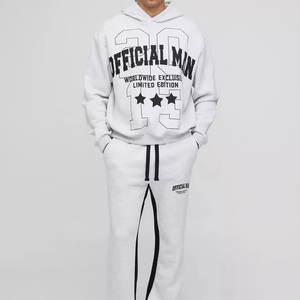 ชุดวอร์มแบบสวมหัวมีฮู้ดสำหรับผู้ชายชุดวอร์มแบบลำลองระบายอากาศได้ดีขนาดใหญ่ - Product Image 1