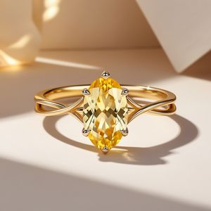 Bague de dérivation ovale en or massif personnalisable Design bicolore de mariage tendance Plaqué rhodium 10K 14K 18K Fêtes de bijouterie fine - Product Image 5