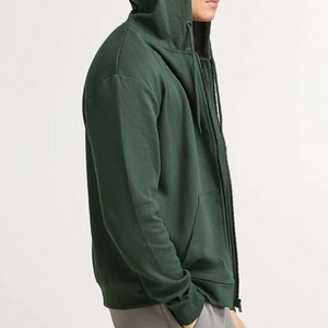 Sudadera con capucha de doble capa de Venta caliente Premium Full 100% algodón Polar Fleece Diseño sólido Forro Streetwear Estilo de moda - Product Image 2