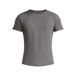 Camiseta de algodón 100% para hombre, camisetas finas de verano suaves informales para Fitness, ropa de casa para hombre, camiseta sólida de manga corta con cuello redondo para hombre - Product Image 2