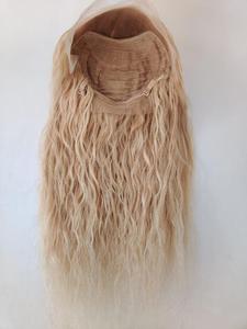 Pelucas onduladas 100% naturales, extensión de cabello indio Remy, cabello humano real de doble estiramiento Alineación de cutícula, venta al por mayor, INDIA - Product Image 6