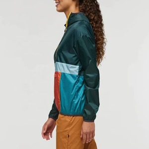 Nouvelle arrivée élégante de vestes coupe-vent pour femmes avec des couleurs de logo personnalisé vêtements d'extérieur attrayants vestes coupe-vent respirantes - Product Image 2