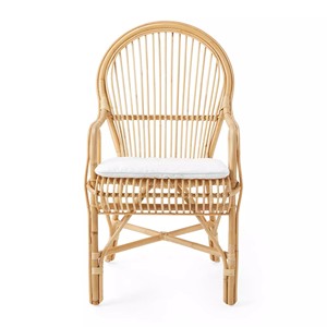 Sillas de comedor de ratán de alta calidad, muebles de sala de estar, silla de ocio de ratán moderna Bohemia hecha en Vietnam - Product Image 3