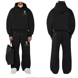 Dernier ensemble de sweat à capuche pour hommes en polaire technique de haute qualité personnalisé Survêtements pour hommes Joggers à capuche lourds pour hommes - Product Image 3