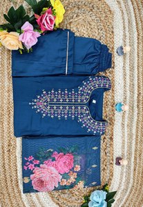 Nuevo Conjunto de Salwar Kameez Moderno para Mujer, Diseño Indio-Pakistaní, Elegante y Reversible para Fiestas, Diwali/Bodas, para Todas las Temporadas - Product Image 5