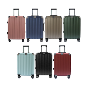 8003 Suitcases Hard Shell High-quality PC Robust Aluminum Frame Suitcase Luggage Set 3PCS Anti-scratch HUNG PHAT Manufacturer - Product Image 6