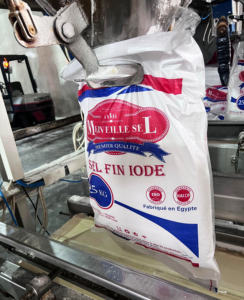 Merveillesel Sel celtique iodé de qualité supérieure 25 kg, sel de table raffiné en poudre, certifié ISO et HACCP, emballé en sac en vrac - Product Image 3