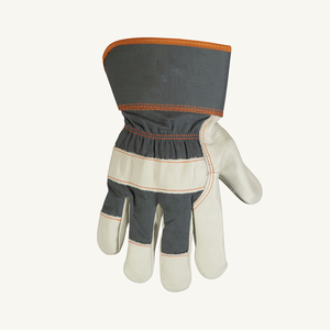 Guantes de trabajo de cuero recién llegados, guantes de trabajo canadienses, guantes de seguridad de trabajo de cuero dividido de vaca, la mejor protección - Product Image 5