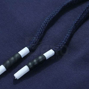 Pantalones cortos de hombre de lona sólidos de algodón 100% con cintura elástica media al por mayor, personalizados de talla grande, con cierre de cordón de secado rápido para uso informal - Product Image 3