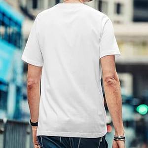 Camisetas de Manga Corta Casuales para Hombre, de Algodón y Poliéster, de Alta Calidad, con Diseño Sólido a Bajo Precio, Subidas por Dress Sports - Product Image 5