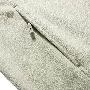 240g Custom Colors Polar <b>Fleece</b> Jacket Anti-Pilling <b>Thermal</b> Mid-Layer Industrial Workwear OEM Wholesale Full-Zip Front Logo - Product Image 5