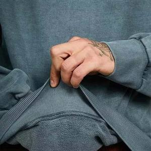 2025 nouveau Design haute qualité en gros personnalisé lavage à l'acide sweats pull hiver sweats à capuche coton basiques hommes - Product Image 3