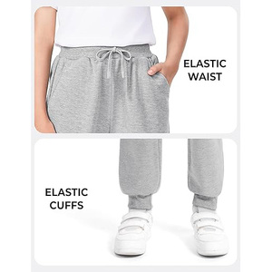 Pantalon de Jogging en Polaire pour Hommes Slim Fit avec Logo Personnalisé Tissu Extensible en Coton Souple Moderne Décontracté Droit Marque Privée - Product Image 3