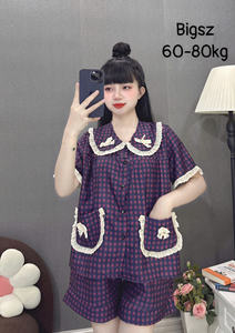 [FACTORY SEWING] PW47 Sleepwear Women's <b>Pajamas</b> 100% Cotton Fabric to Help the Wearer Feel Comfortable in all activities 2025 - Product Image 6