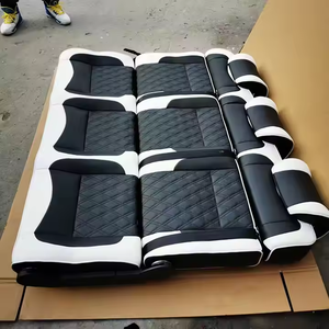 2025 Offre Spéciale personnalisé réaménagé multi-fonctionnel Rv Triple siège lit réglable inclinable luxe Van siège pour 3 personnes - Product Image 3
