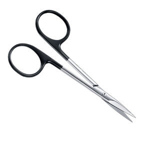 Tijeras Supercut para cirugía plástica Tijeras gingivales Instrumentos generales Mango negro Tijeras Supercut - Product Image 4