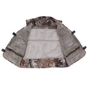 Personnalisé Double-face Porter Vert Woodland Camo Orange Camo Chasse Gilet Orange Gilet Tactique Uniforme Camouflage - Product Image 2