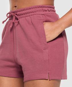 Short grande taille pour femmes avec cordon de serrage Créez votre logo personnalisé Short pour femmes Short respirant à séchage rapide pour femmes - Product Image 4