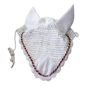 Velo de mosca de caballo multicolor personalizado de alta calidad, capó de oreja, producto de equitación ecuestre duradero para todo tipo de caballos - Product Image 4