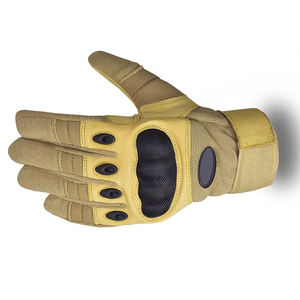 Gants tactiques fabriqués en cuir de dernière conception à vendre Gants tactiques personnalisés avec impression de logo à doigts entiers à vendre - Product Image 6