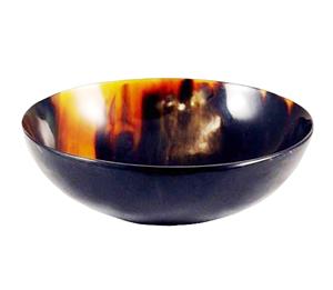 Ensemble de vaisselle et de cuillère en corne de buffle naturelle Formes ovales et rondes modernes rustiques pour le déjeuner et la fête Design vintage - Product Image 3