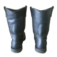 Botas de Seguridad Estilo Vaquero de Alta Calidad con Logotipo, 100% Cuero Genuino, Punta Suave y Suela Vibram, Precio de Fábrica