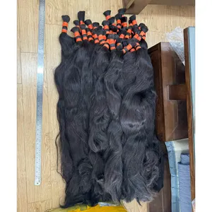 חבילות תוספות שיער וייטנאמיות באיכות גבוהה בדרגה גבוהה מהספק הסיטונאי שיער אדם מצויר כפול שיער לא מעובד