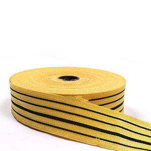 Dentelle en tresse de mylar noir or de haute qualité |   Tresse de vêtement en fil d'or, prix le plus bas en vente - Product Image 6