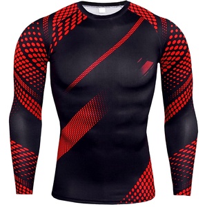 Tops Rashguard Rash Guard Custom <b>Compression</b> <b>Shirts</b> for Men <b>Compression</b> Long Sleeve Rash Guard - Product Image 5