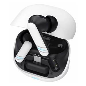 Trust GXT 409 Oxxie BT TWS pour écouteurs Bluetooth avec microphone, noir et blanc, écouteurs sans suppression du bruit, modèle 25478 - Product Image 1