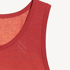 เสื้อกล้ามออกกำลังกาย SMITHY Sports คุณภาพสูง ขายดีที่สุด พร้อมโลโก้สั่งทำพิเศษ ระบายอากาศได้ดี สำหรับผู้ชาย สไตล์ลำลอง ผ้าฝ้าย/ใยไผ่ คอกลม - Product Image 6